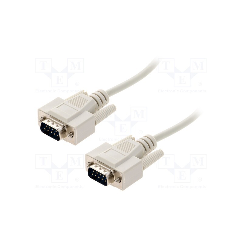1 pcs x BQ CABLE - CAB253MO - Cable, D-Sub 9pin plug,both sides, Len: 10m, connection 1: 1