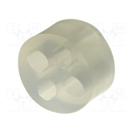 1 pcs x LAPP - 53613440 - Insert for gland, 4mm, PG13,5, IP54, silicone, Holes no: 4