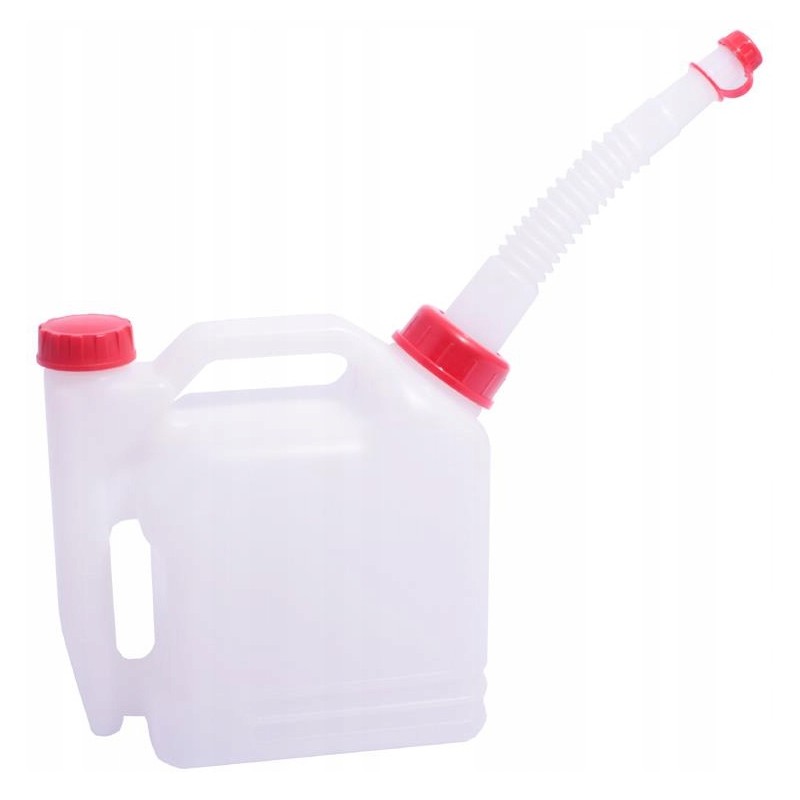 Plastic canister, two-chamber tank, container, fuel, oil, 1 0 4l