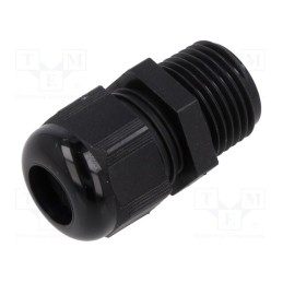 1 pcs x TE Connectivity - EP-SG-NPT12-BL-A - Cable gland, without nut, NPT1/2', IP68, polyamide, black