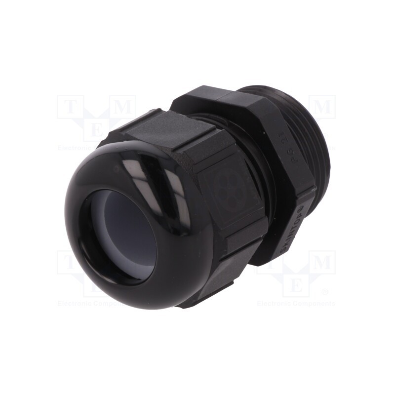 1 pcs x LAPP - 53015350 - Cable gland, PG21, IP68, polyamide, black, Resistance to: UV rays