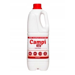 Campi red toilet fluid 2 l camping camper