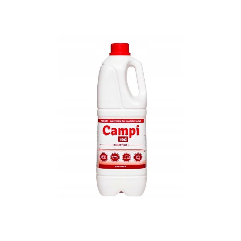 Campi red toilet fluid 2 l camping camper