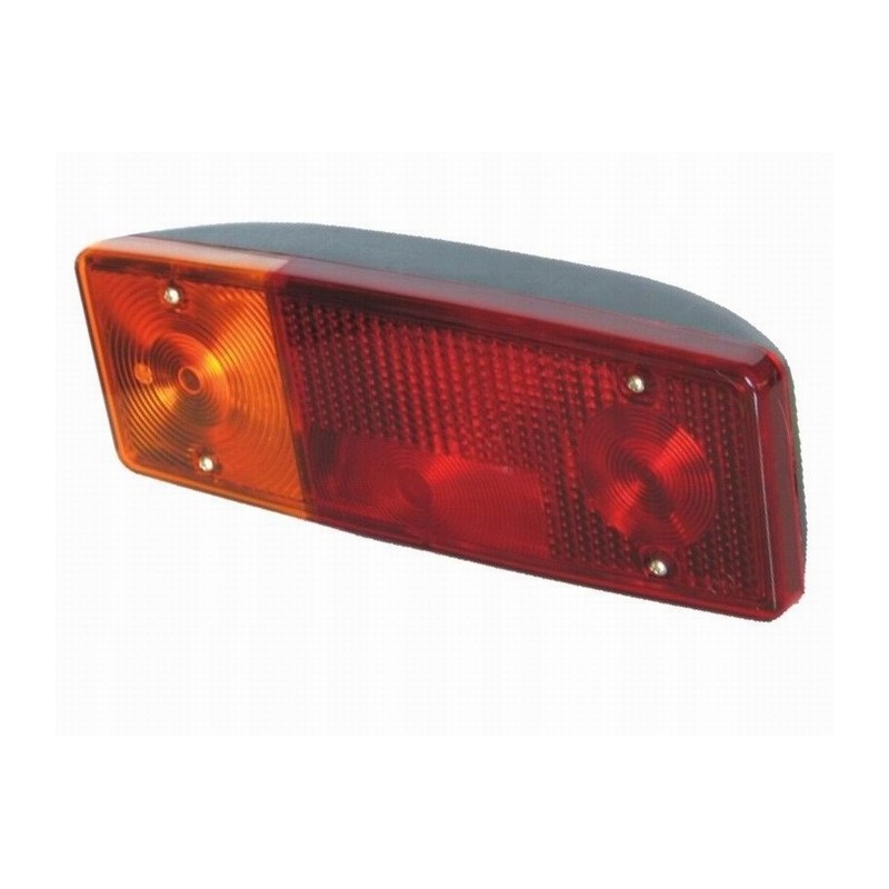 Rear combination lamp for a caravan