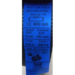 Transport belt omnitronic pawl 8m lc 4000dan