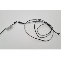 LED wall lamp 12v for a caravan, camper, flexible black