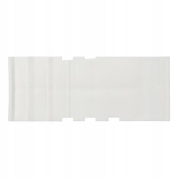 Strong, light wheel chock for camper trailers, etc., high quality, white