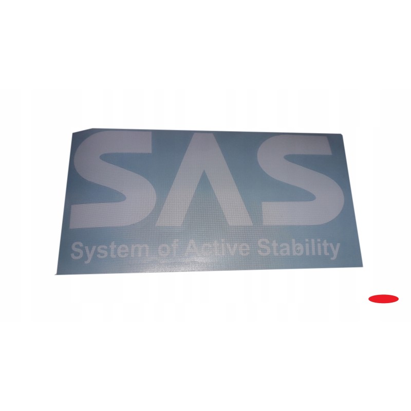 Toyota sas forklift sticker