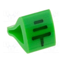 1 pcg x KURANT - MZ-1/MASA-GR - Markers, Marking: ground, 1.7÷3.5mm, H: 7mm, A: 6mm, -30÷100°C, L: 5mm