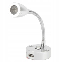 Wall lamp, 12v LED lamp with a switch
