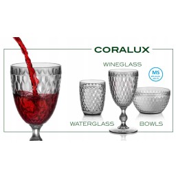 Brunner Coralux glasses 350 ml 2 pcs