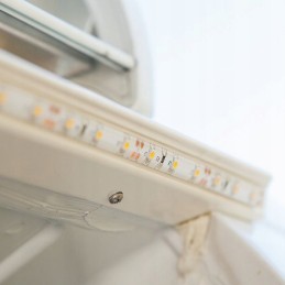 Rain gutter for sliding doors with LED lighting Dometic RT100 in WA