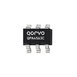 1 pcs : QPA4563CTR7 - RF Amplifier 50-4000MHz 3V SiGe Gn 21.1dB -40C +105C