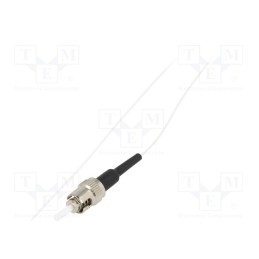 1 pcs x QOLTEC - 54122 - Optic fiber pigtail, ST/UPC, 1m, Optical fiber: 9/125um, LSZH