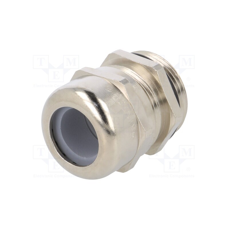 1 pcs x LAPP - 52015820 - Cable gland, PG21, IP68, brass, Body plating: nickel, SKINTOP® MSR