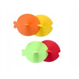 Silicone lids for fish rainbow gimex cups