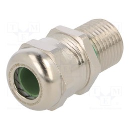 1 pcs x HUMMEL - 1.622.1600.50 - Cable gland, M16, 1.5, IP68, brass, HSK-M-Ex-d