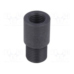 1 pcs x HUMMEL - 1.273.0912.11 - Thread adapter, Int.thread: M12, Ext.thread: PG9, polypropylene