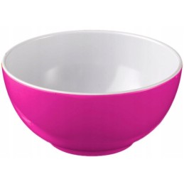 Tourist camping bowl made of spectrum flame pink brunner melamine