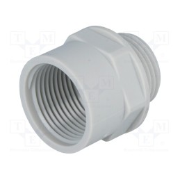 1 pcs x HELUKABEL - EW-PA PG11/13.5 - Enlarger of threads for glands, Int.thread: PG13,5, polyamide
