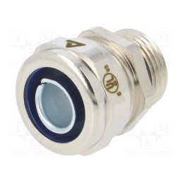 1 pcs x ANAMET EUROPE - 712.017.1 - Straight terminal connector, Thread: metric,outside, brass, OR