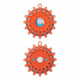 Flash warning lamp disc flare 16x LED