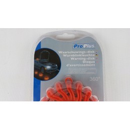 Flash warning lamp disc flare 16x LED