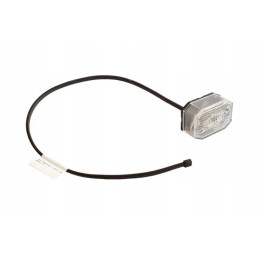 Marker lamp for trailer aspoeck flexipoint white 0 5m 12v
