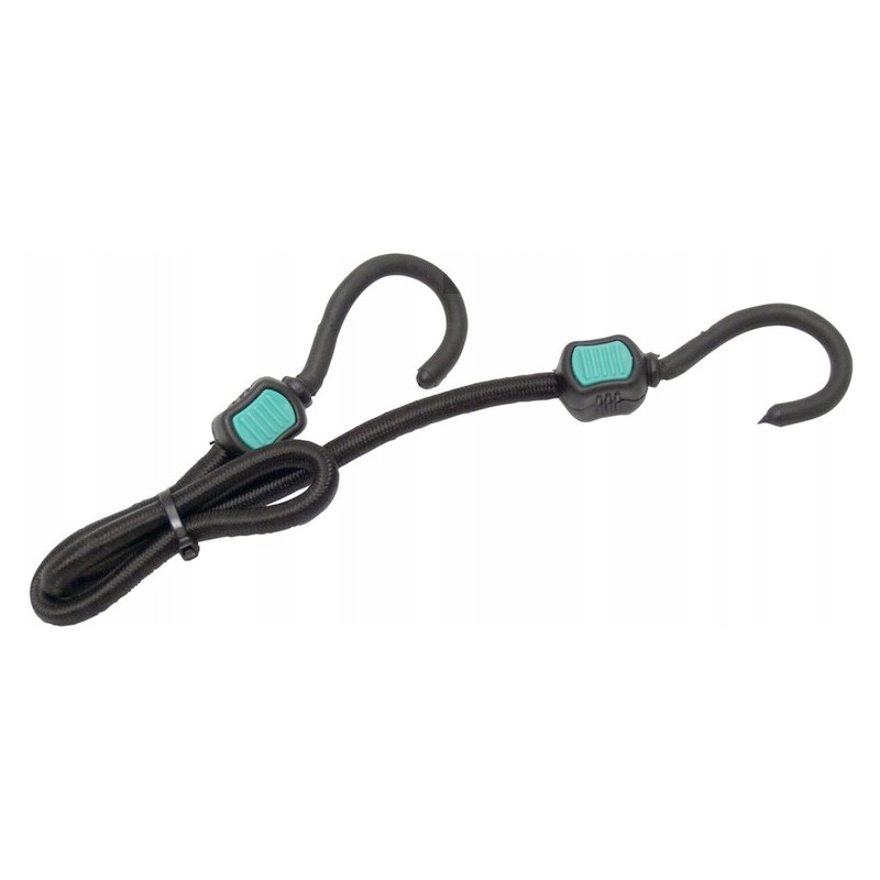 Rubber fastening the luggage tensioner to the load, tensioner with hooks 60 cm