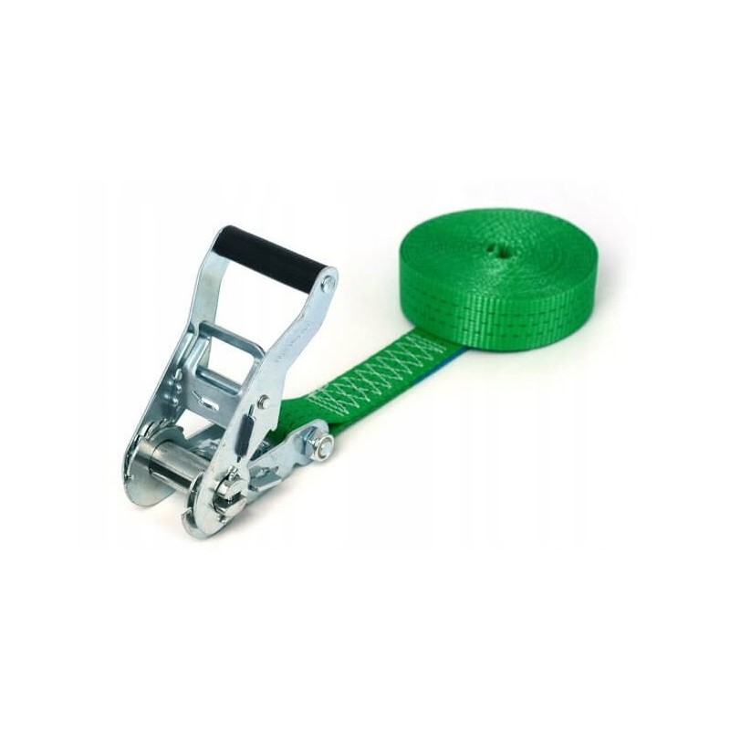 Fastening belt for belting, 35mm belt with tensioner, 1m