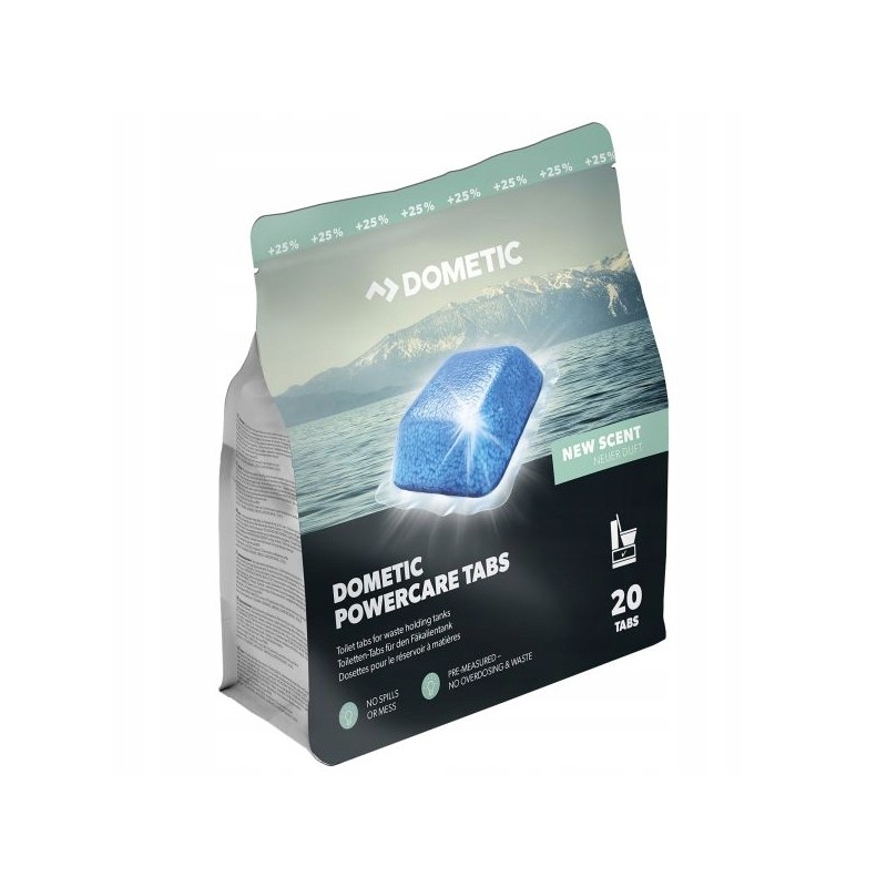 Dometic 20 pcs powercare tabs toilet tablets