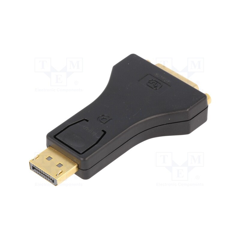 1 pcs x DIGITUS - AK-340603-000-S - Adapter, DisplayPort 1.2, DisplayPort plug,DVI-I (24+5) socket