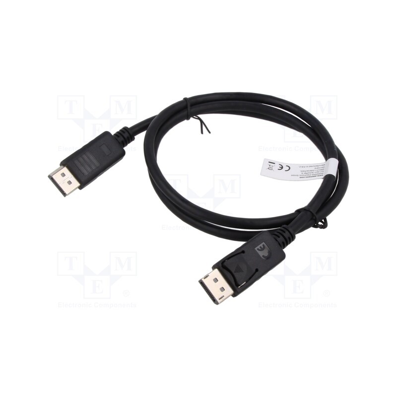 1 pcs x DIGITUS - AK-340106-030-S - Cable, DisplayPort 1.4, DisplayPort plug,both sides, 3m, black