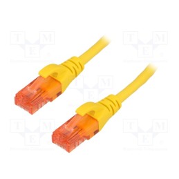 1 pcs x DIGITUS - DK-1612-020/Y - Patch cord, U/UTP, 6, stranded, CCA, PVC, yellow, 2m, 26AWG