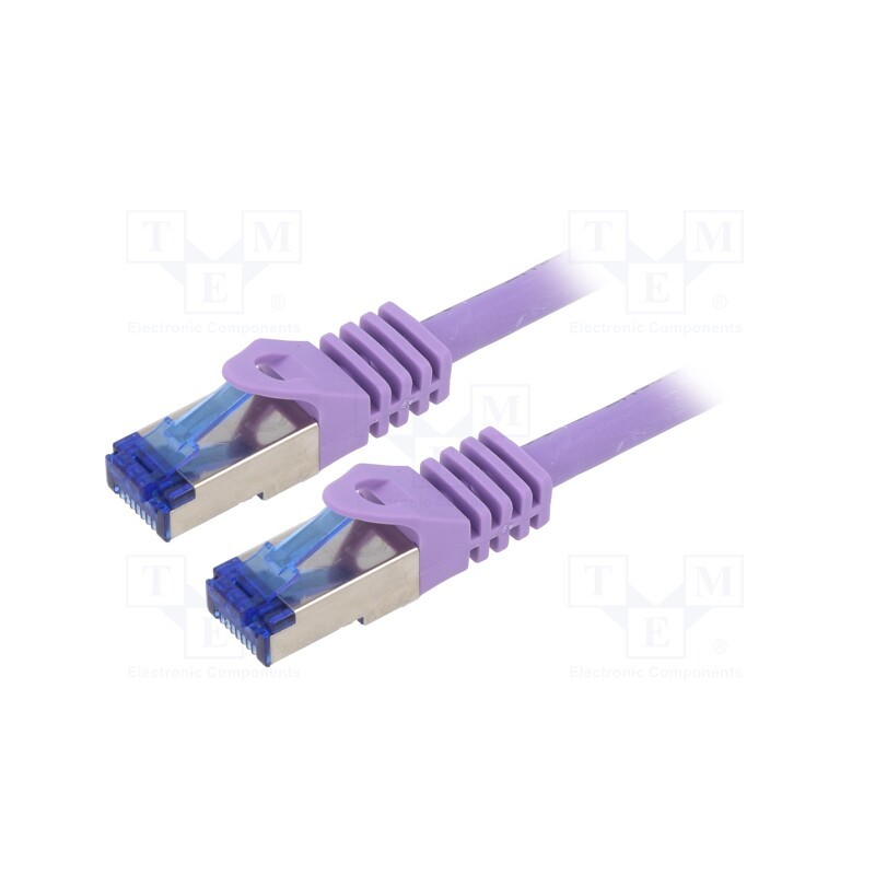 1 pcs x LOGILINK - C6A079S - Patch cord, S/FTP, 6a, stranded, Cu, LSZH, violet, 5m, 26AWG