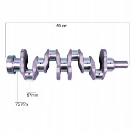 Crankshaft forklift engine xinchai c490bpg