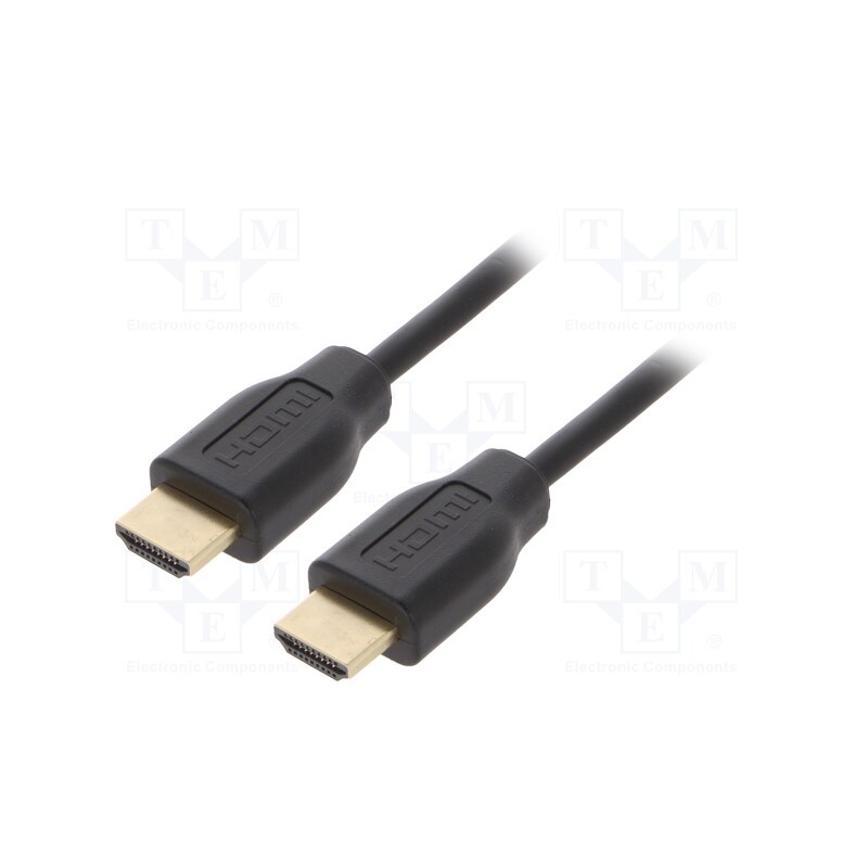 1 pcs x LOGILINK - CH0102 - Cable, HDCP,HDMI 2.0, HDMI plug,both sides, 3m, black