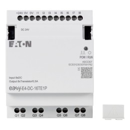 1 pcs - Eaton EasyE4 Series Control Relay, Transistor Output, 8-Input, Digital Input