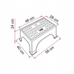 Fiamma single entry step up to 200 kg