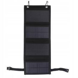 External USB panels for charging solar panels