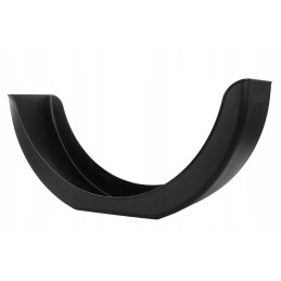 Single plastic fender for 14-inch wheel trailers