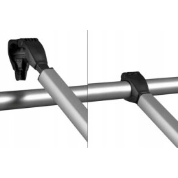 Thule sport g2 tour bike rack at the rear of the camper