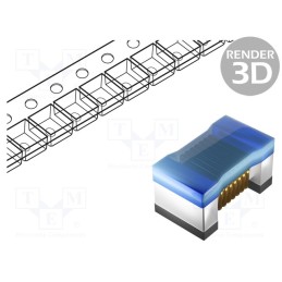 100 pcs x MURATA - LQW2BAS18NJ00L - Inductor: wire, SMD, 0805, 18nH, 600mA, 0.2Ω, 3100MHz, ±5%, Q: 50, LQW