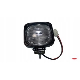 Halogen front work lamp on a Toyota forklift