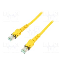 1 pcs x HARTING - 9488585745200 - Patch cord, S/FTP, 6a, stranded, Cu, PUR, yellow, 20m, 27AWG, Cores: 8