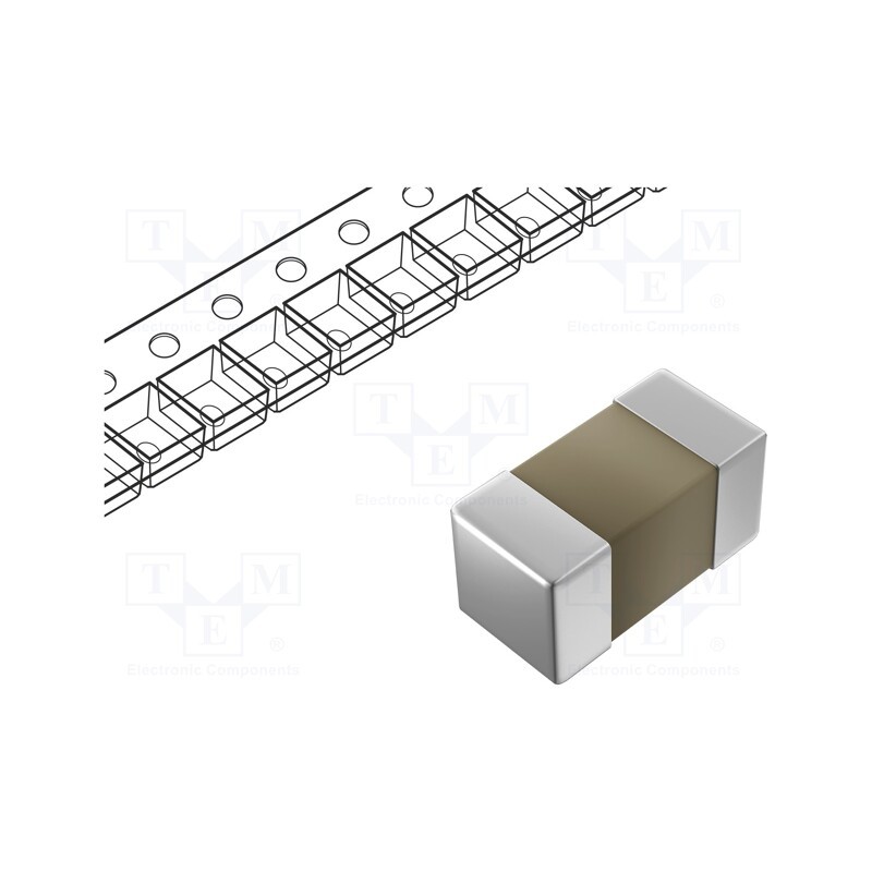 100 pcs x MURATA - BLM21PG331BH1D - Ferrite: bead, Imp.@ 100MHz: 330Ω, SMD, 0.01A, 0805, R: 0.07Ω