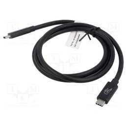 1 pcs x DIGITUS - AK-300139-010-S - Cable, Power Delivery (PD),USB 3.1, USB C plug,both sides, 1m