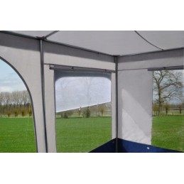 Construction for a 260 eurotrail bus camper canopy