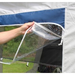 Construction for a 260 eurotrail bus camper canopy