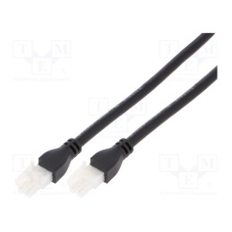 1 pcs x MOLEX - 2451350220 - Cable, Mini-Fit Jr, female, PIN: 2, Len: 2m, 8A, Insulation: PVC, 300V